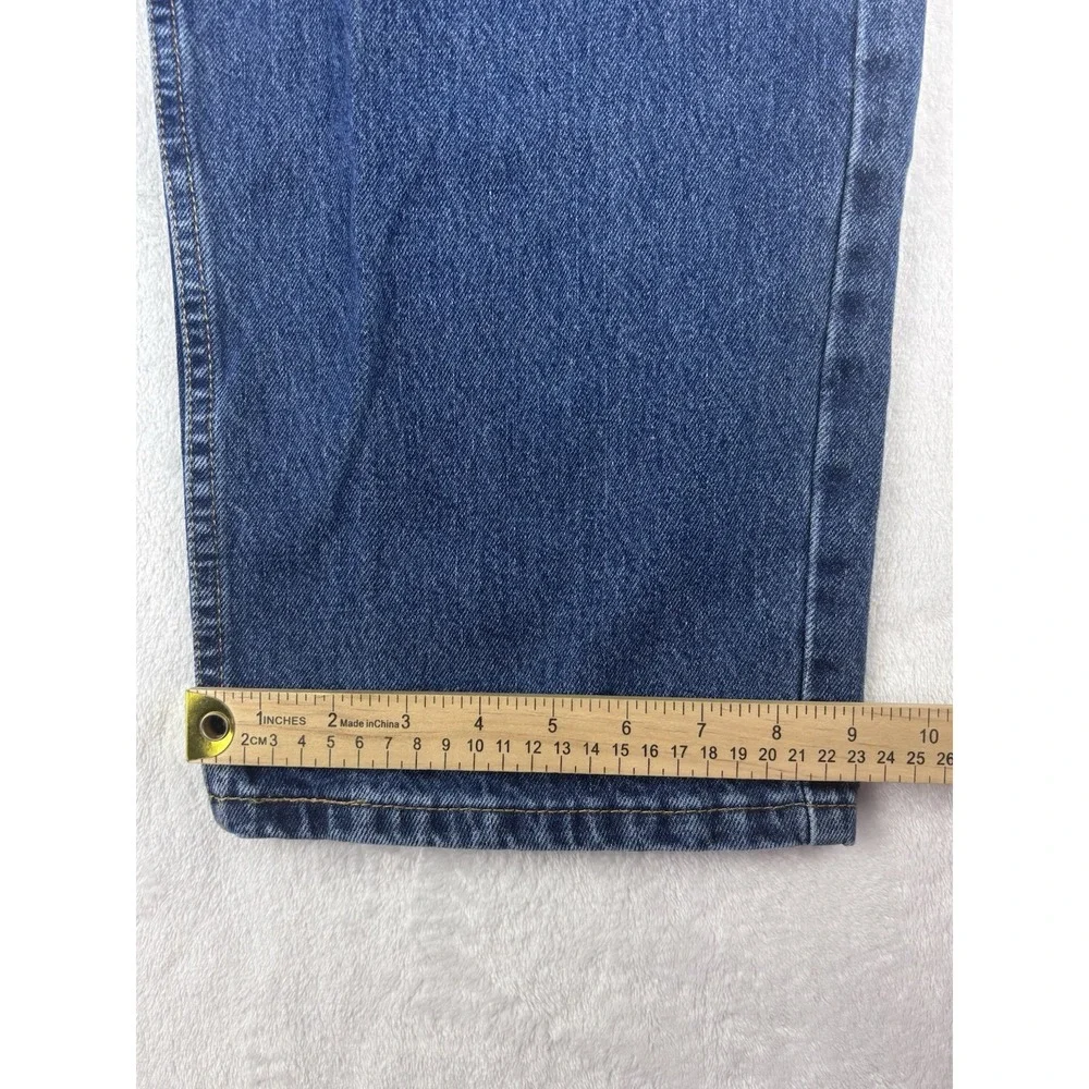 Levi's Jeans Men's 550 Blue Denim Straight Leg‎ Jeans Size 46x32